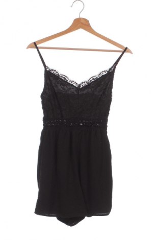 Salopetă scurtă de damă Amisu, Mărime XS, Culoare Negru, Preț 86,99 Lei