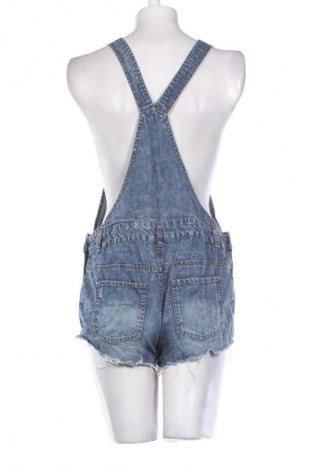 Női rövid overál Denim&Co., Méret M, Szín Kék, Ár 7 489 Ft