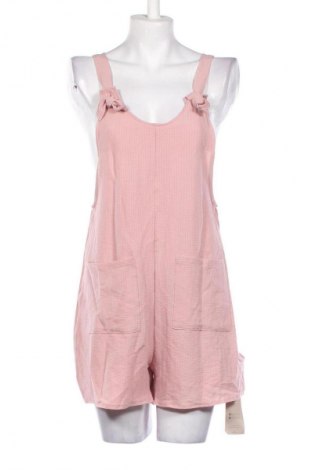 Kurzer Damenoverall Emery rose, Größe M, Farbe Aschrosa, Preis 30,99 €