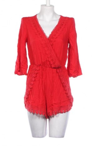 Női rövid overál H&M Divided, Méret M, Szín Piros, Ár 7 489 Ft