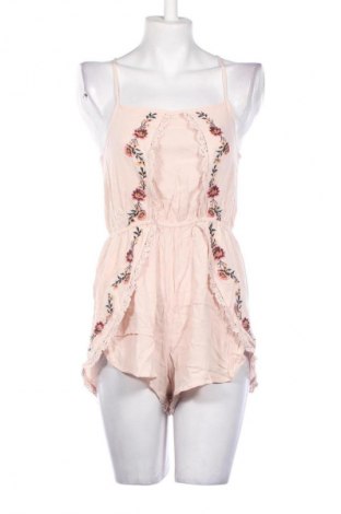 Kurzer Damenoverall H&M Divided, Größe S, Farbe Aschrosa, Preis 18,99 €