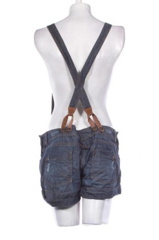 Salopetă scurtă de damă Pimkie, Mărime M, Culoare Albastru, Preț 127,99 Lei