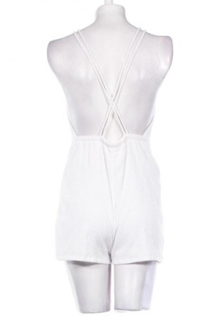 Női rövid overál Pull&Bear, Méret M, Szín Fehér, Ár 10 569 Ft