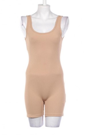 Kurzer Damenoverall SHEIN, Größe S, Farbe Beige, Preis 12,99 €