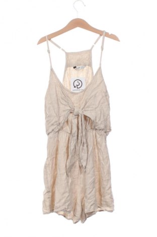 Kurzer Damenoverall Stradivarius, Größe S, Farbe Ecru, Preis € 27,99