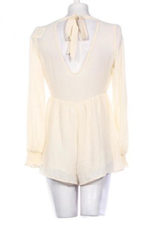Salopetă scurtă de damă Unbranded, Mărime M, Culoare Ecru, Preț 127,99 Lei