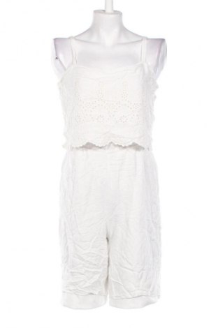 Kurzer Damenoverall Yessica, Größe S, Farbe Weiß, Preis 10,99 €