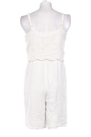 Kurzer Damenoverall Yessica, Größe S, Farbe Weiß, Preis 10,99 €
