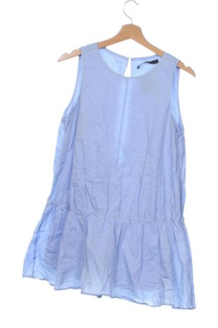 Salopetă scurtă de damă Zara Trafaluc, Mărime M, Culoare Albastru, Preț 127,99 Lei