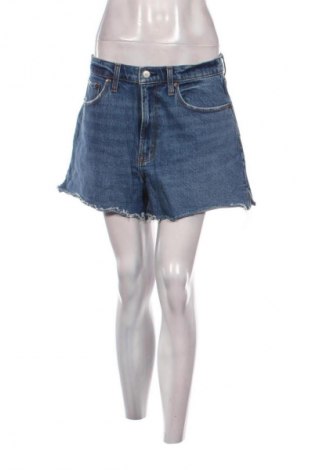 Pantaloni scurți de femei Abercrombie & Fitch, Mărime L, Culoare Albastru, Preț 86,99 Lei