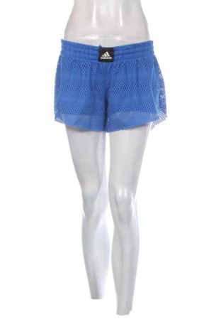 Pantaloni scurți de femei Adidas, Mărime M, Culoare Albastru, Preț 98,99 Lei