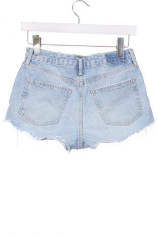 Pantaloni scurți de femei Bershka, Mărime XS, Culoare Albastru, Preț 51,62 Lei