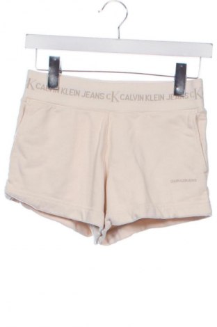 Damskie szorty Calvin Klein Jeans, Rozmiar XS, Kolor Beżowy, Cena 180,99 zł