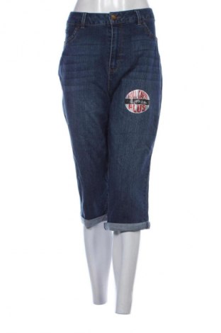 Дамски къс панталон D.Jeans, Размер XXL, Цвят Син, Цена 31,99 лв.
