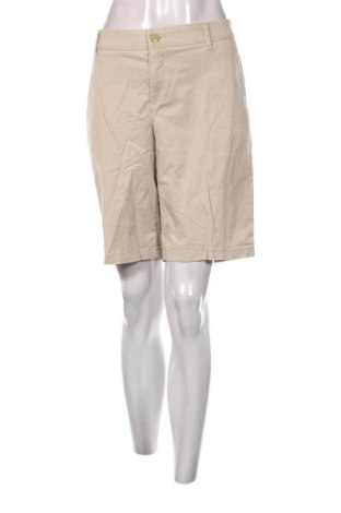Pantaloni scurți de femei Liz Claiborne, Mărime XL, Culoare Bej, Preț 48,99 Lei