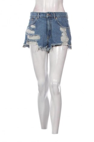 Damskie szorty Pull&Bear, Rozmiar M, Kolor Niebieski, Cena 62,99 zł