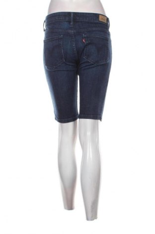 Pantaloni scurți de femei Signature By Levi Strauss & Co, Mărime M, Culoare Albastru, Preț 48,99 Lei