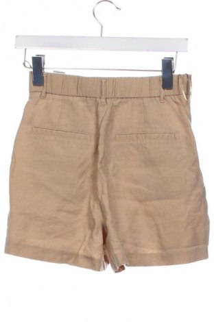 Pantaloni scurți de femei Zara, Mărime XS, Culoare Bej, Preț 35,99 Lei