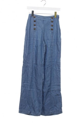 Γυναικείο παντελόνι Abercrombie & Fitch, Μέγεθος XS, Χρώμα Μπλέ, Τιμή 22,00 €