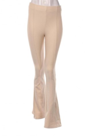 Pantaloni de femei Bershka, Mărime M, Culoare Bej, Preț 39,99 Lei