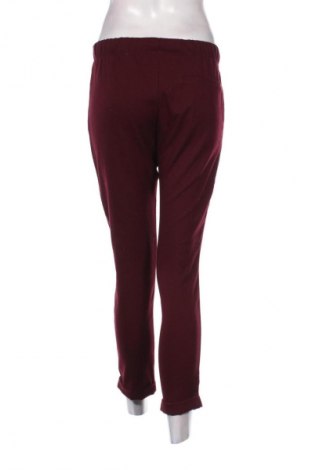 Pantaloni de femei Bershka, Mărime S, Culoare Roșu, Preț 79,00 Lei