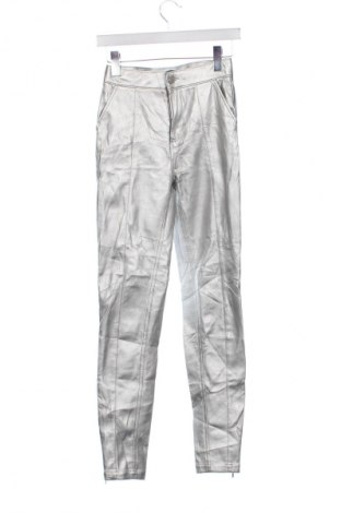 Pantaloni de femei Colourful Rebel, Mărime XS, Culoare Argintiu, Preț 56,99 Lei