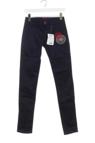 Női nadrág Desigual, Méret XXS, Szín Kék, Ár 29 605 Ft