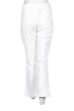 Pantaloni de femei Escada, Mărime M, Culoare Alb, Preț 492,77 Lei