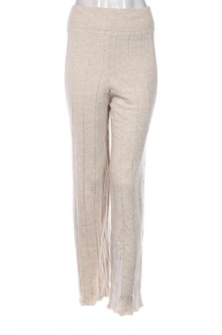 Pantaloni de femei Fame, Mărime S, Culoare Bej, Preț 54,99 Lei