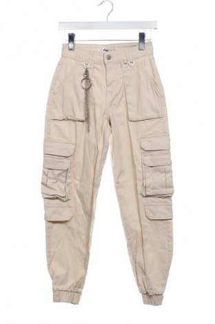 Pantaloni de femei Fb Sister, Mărime XS, Culoare Bej, Preț 78,79 Lei