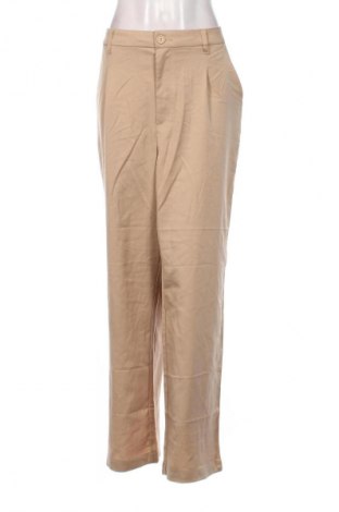 Damskie spodnie H&M Divided, Rozmiar XL, Kolor Beżowy, Cena 95,99 zł