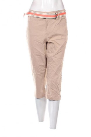Pantaloni de femei Laura Torelli, Mărime XL, Culoare Bej, Preț 156,99 Lei