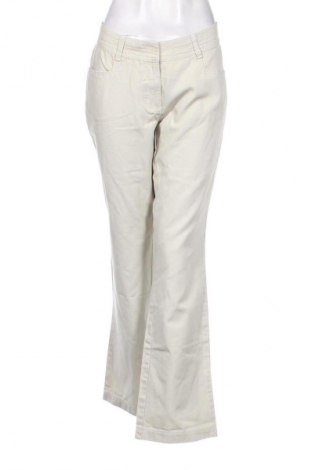 Pantaloni de femei Lindex, Mărime L, Culoare Ecru, Preț 108,68 Lei