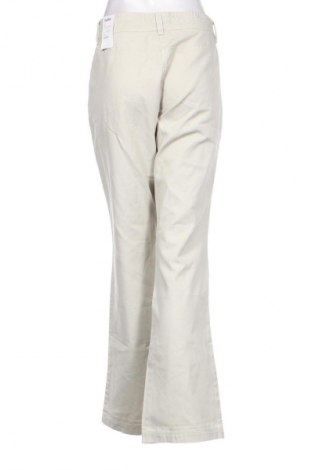 Pantaloni de femei Lindex, Mărime L, Culoare Ecru, Preț 108,68 Lei