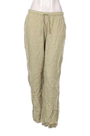 Damskie spodnie Stradivarius, Rozmiar XL, Kolor Zielony, Cena 62,99 zł