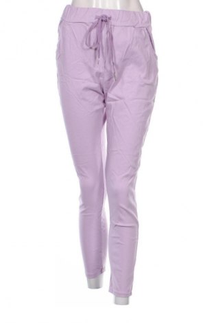 Pantaloni de femei Terra di Siena, Mărime M, Culoare Mov, Preț 139,99 Lei