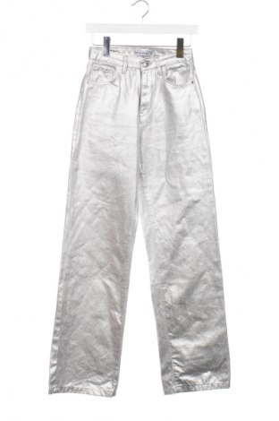 Pantaloni de femei Unbranded, Mărime XS, Culoare Argintiu, Preț 78,79 Lei