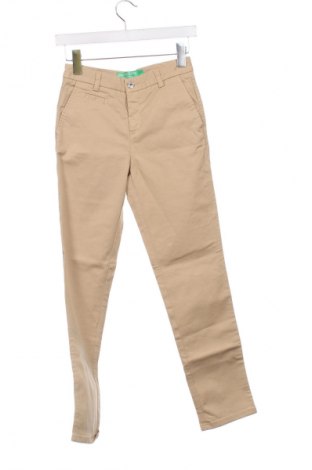 Pantaloni de femei United Colors Of Benetton, Mărime XS, Culoare Bej, Preț 95,99 Lei
