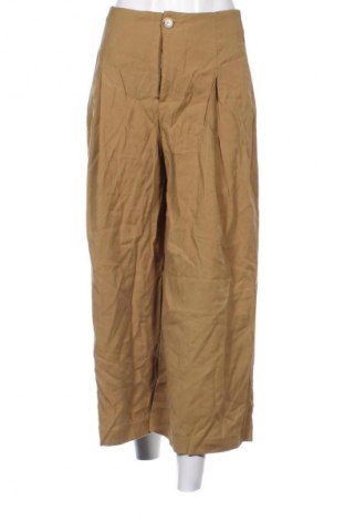 Pantaloni de femei Zara, Mărime S, Culoare Verde, Preț 71,96 Lei