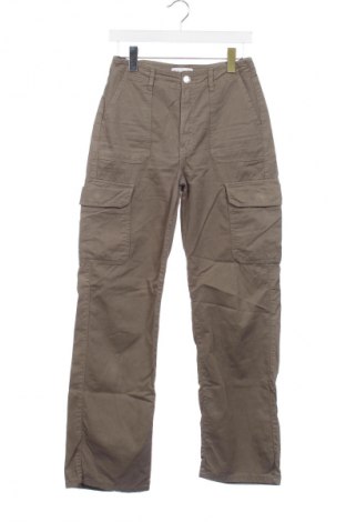Pantaloni de femei Zara, Mărime XS, Culoare Verde, Preț 73,36 Lei