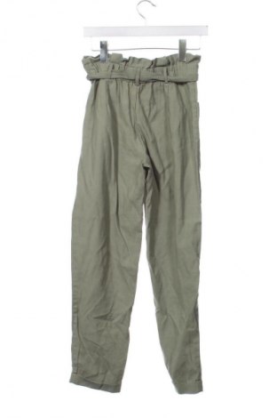 Dámske nohavice Zara, Veľkosť XS, Farba Zelená, Cena  14,47 €