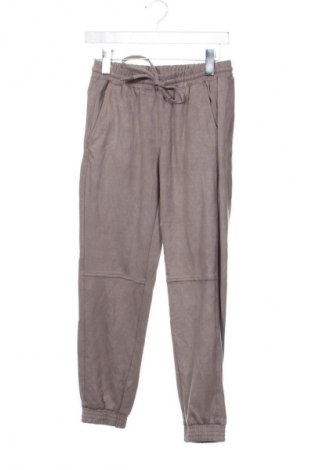 Дамски панталон Zara, Размер XS, Цвят Кафяв, Цена 22,99 лв.