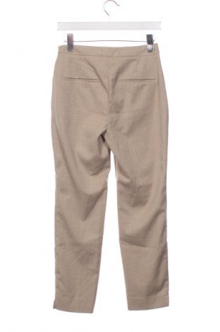 Damenhose Zara, Größe XS, Farbe Beige, Preis 8,99 €