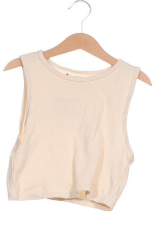 Tricou de damă Bershka, Mărime XS, Culoare Ecru, Preț 57,99 Lei