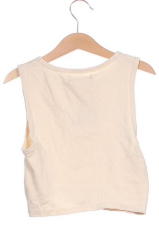 Tricou de damă Bershka, Mărime XS, Culoare Ecru, Preț 57,99 Lei