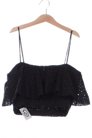 Tricou de damă H&M, Mărime XS, Culoare Negru, Preț 57,99 Lei