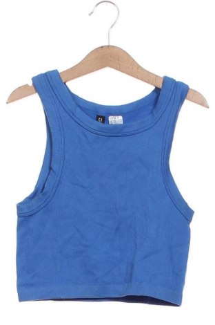 Γυναικείο αμάνικο μπλουζάκι H&M Divided, Μέγεθος XS, Χρώμα Μπλέ, Τιμή 10,99 €
