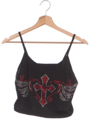 Tricou de damă Romwe, Mărime XS, Culoare Negru, Preț 57,99 Lei