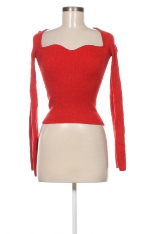 Pulover de femei Amisu, Mărime S, Culoare Roșu, Preț 39,99 Lei