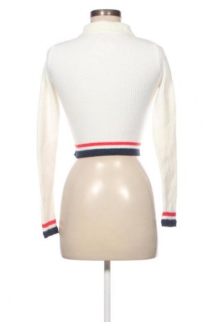 Pulover de femei Bershka, Mărime M, Culoare Alb, Preț 64,99 Lei